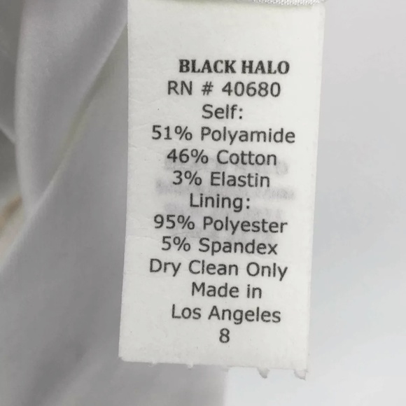 Black Halo Women’s Sleeveless Bodycon Dress - Picture 6 of 7